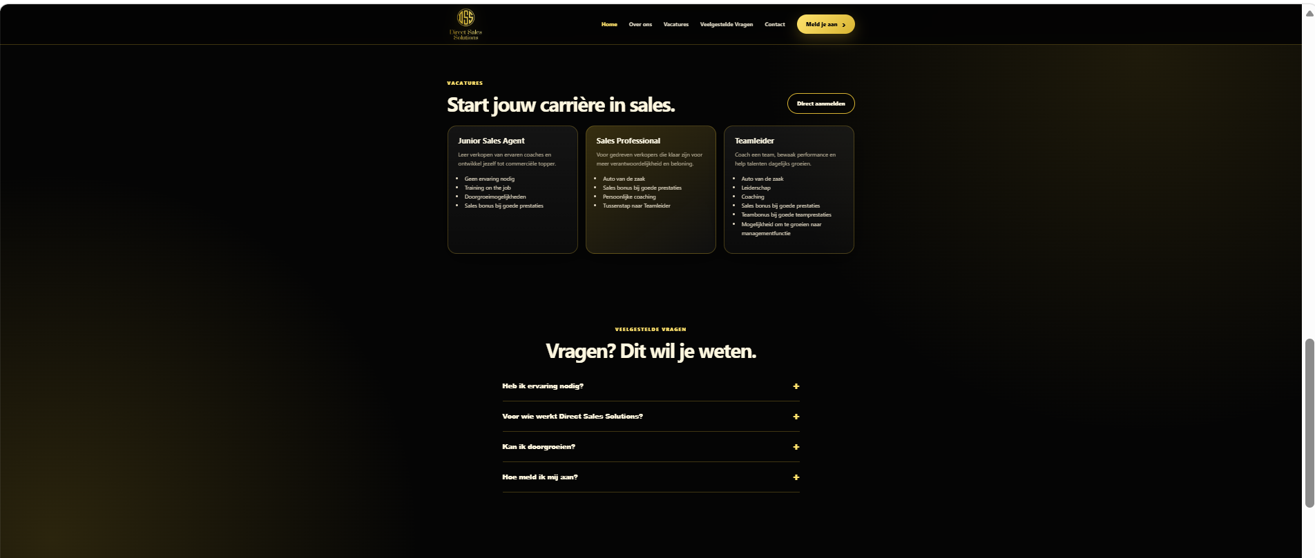 Direct Sales Solutions